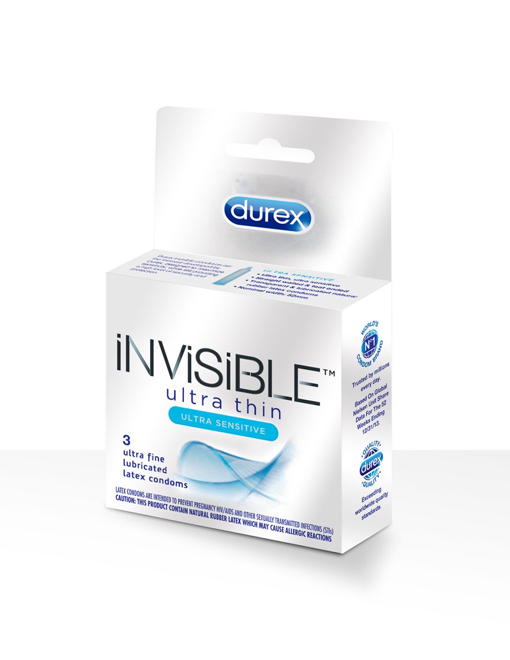 Durex Invisible Thin Condoms