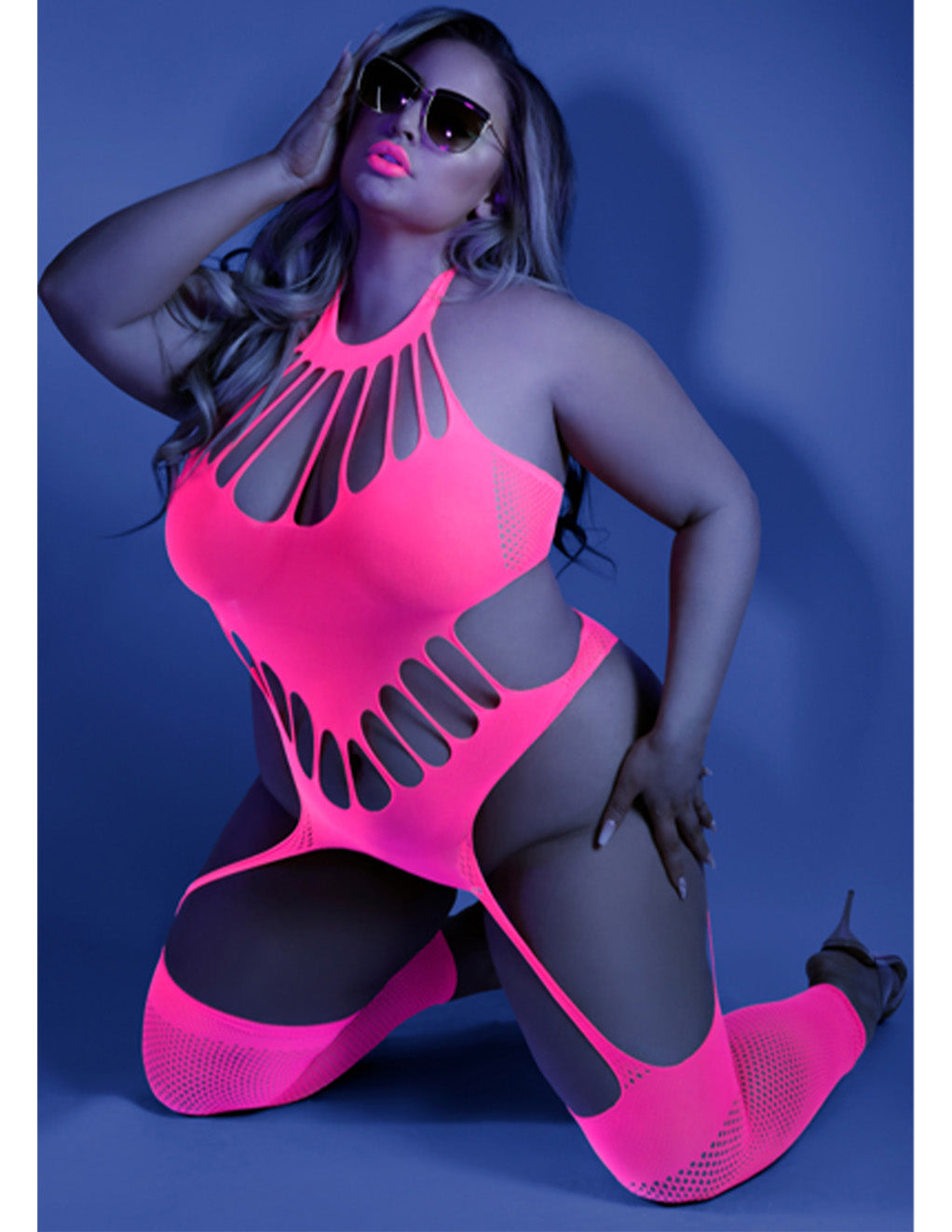 GLOW No Promises Bodystocking