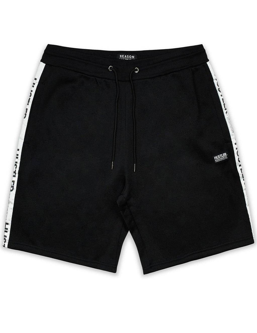 HUSTLER® Logo Tape Shorts