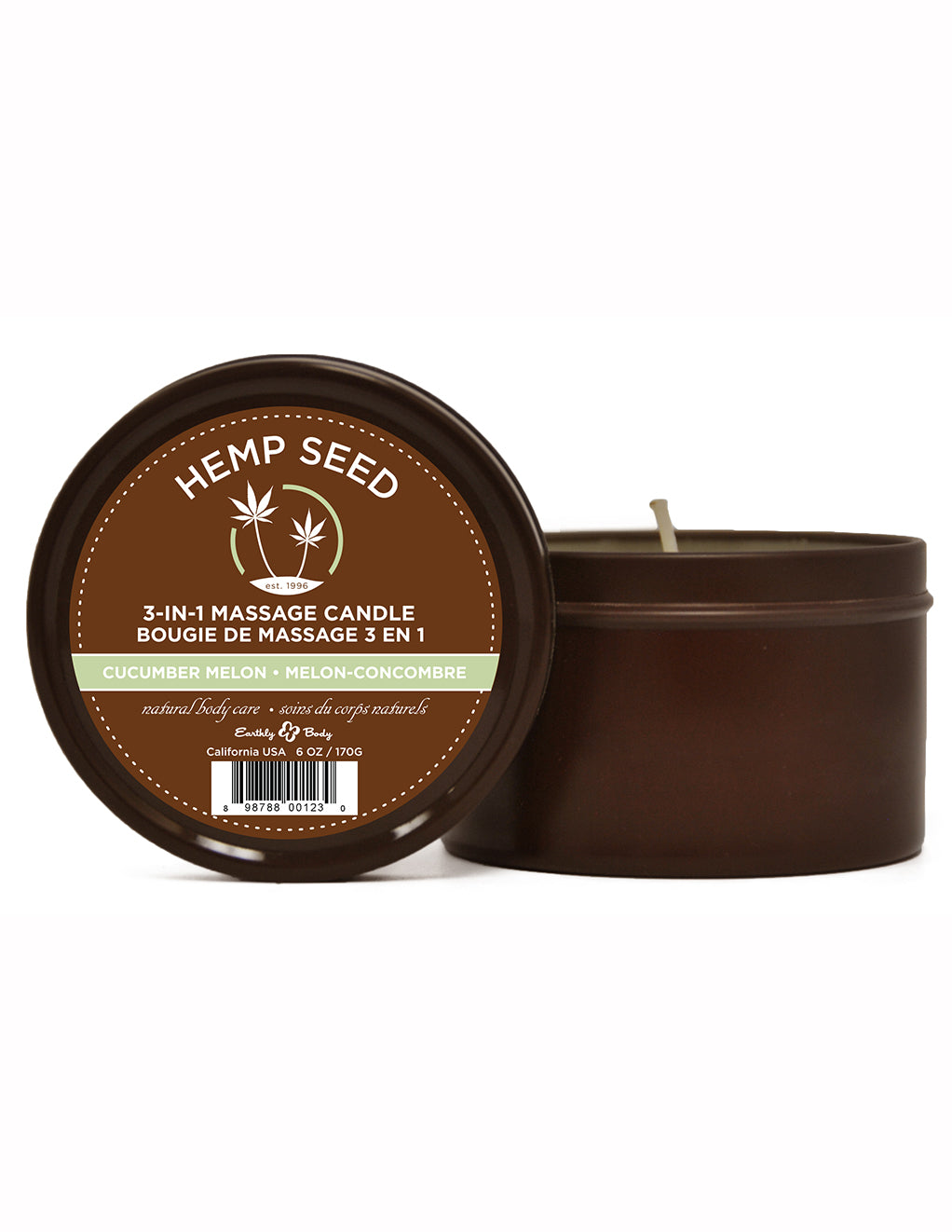 Earthly Body 3-in-1 Massage Candle