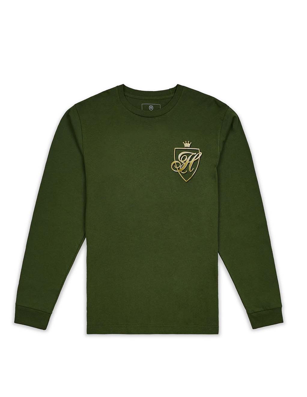 HUSTLER® Shield Long Sleeve T-Shirt