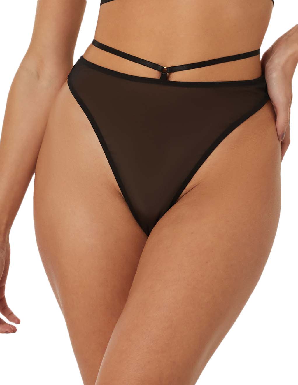 HUSTLER® Sloan High Waist Thong