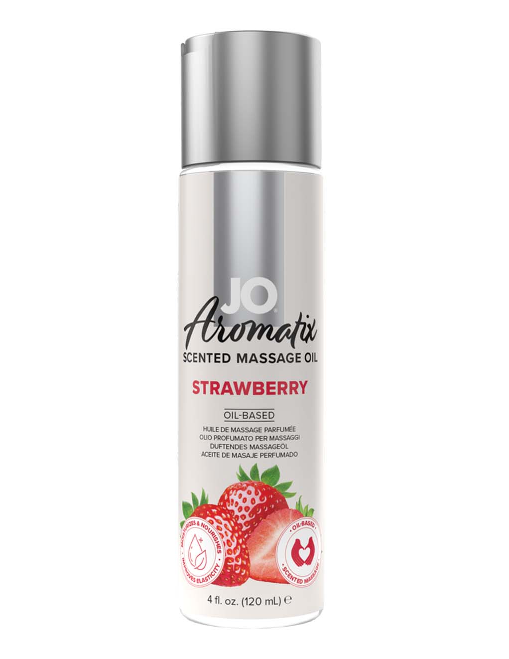 Jo Aromatix Strawberry Scented Massage Oil