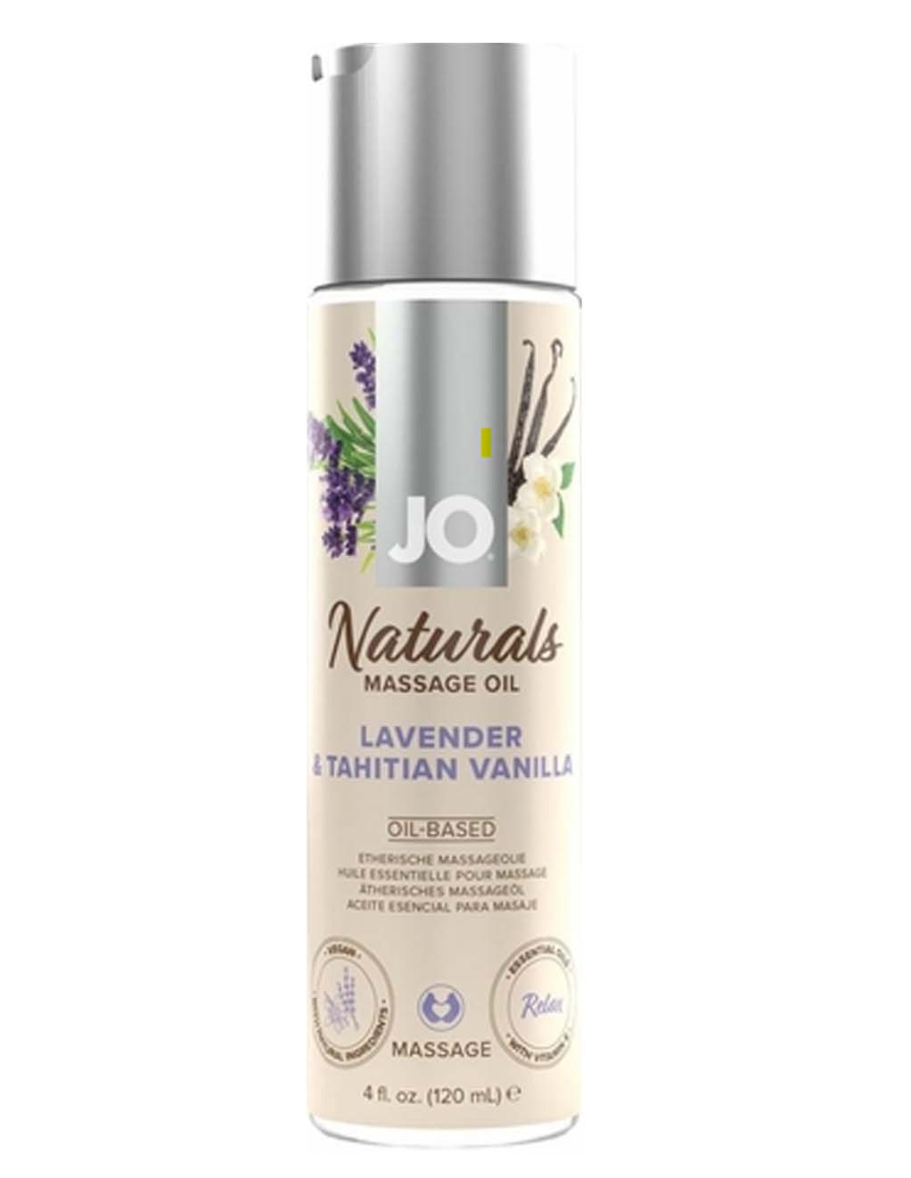 Jo Naturals Massage Oil