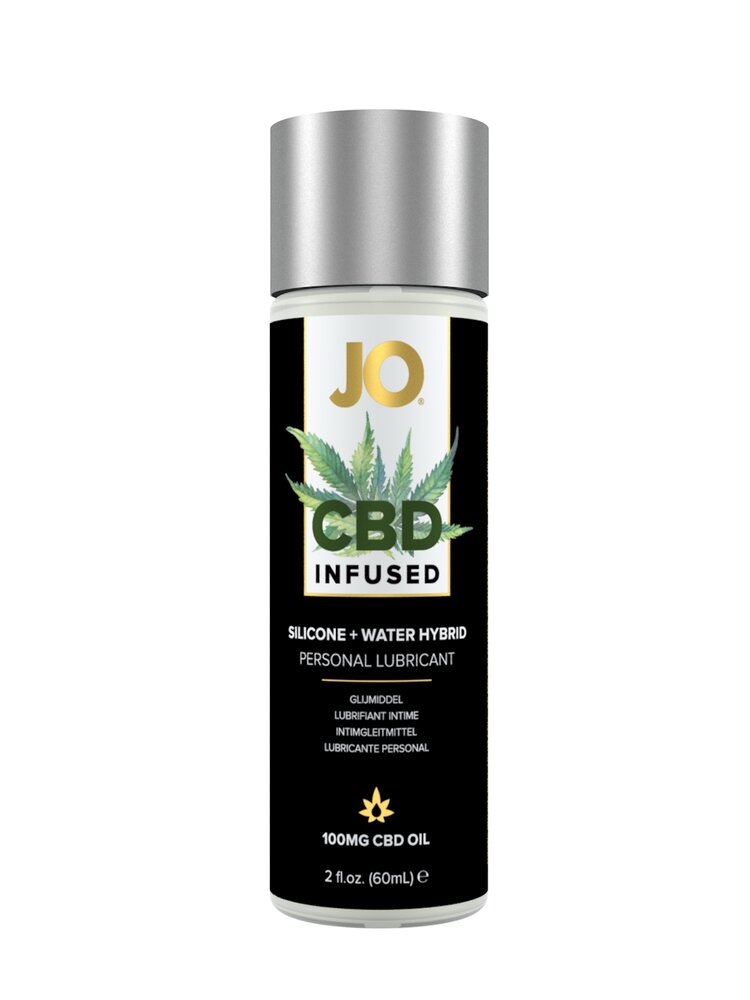 Jo CBD Infused Silicone + Water Lubricant by HUSTLER\u00ae