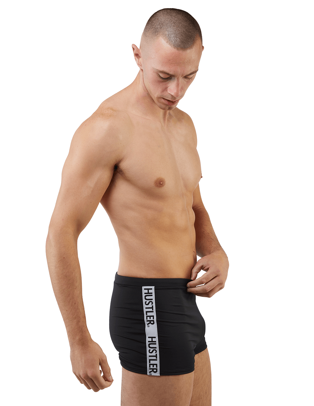 HUSTLER® Logo Men's Swim Short