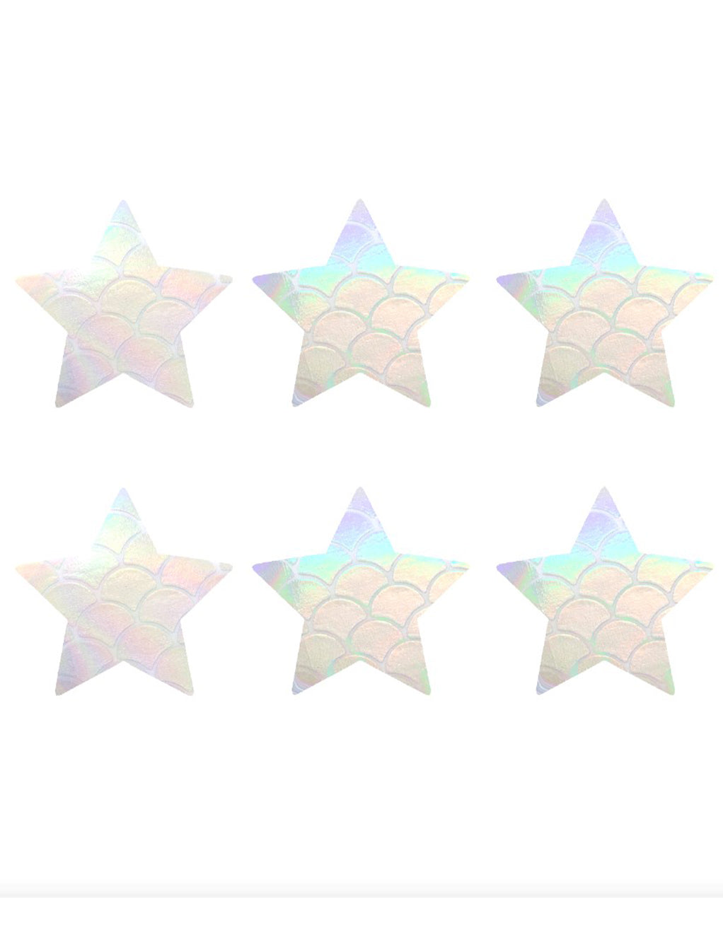 Neva Nude White Pearl Star Pasties