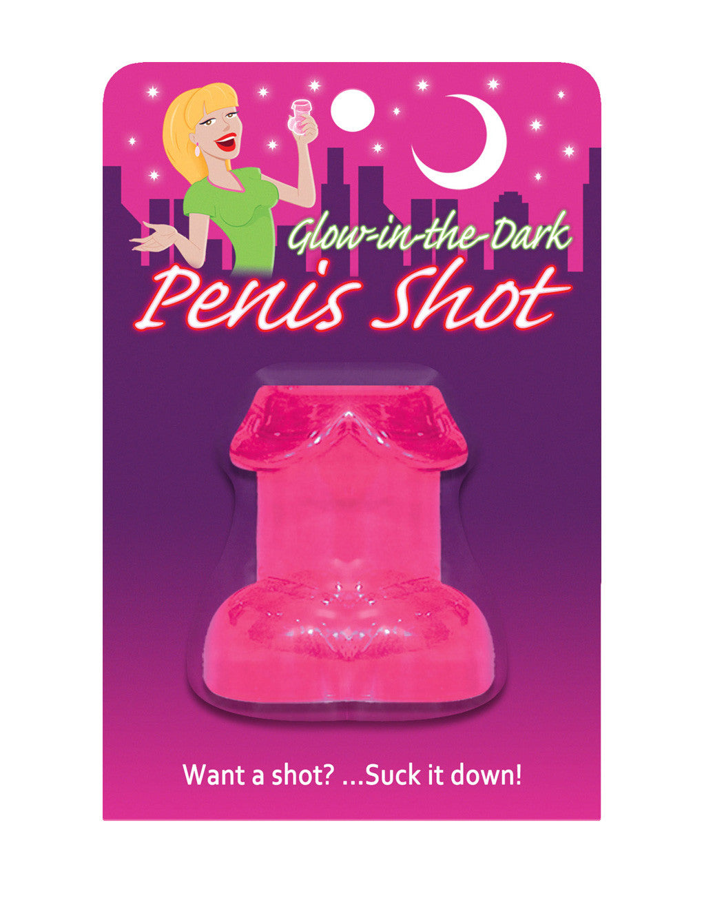 Glow in the Dark Penis Shot Glass