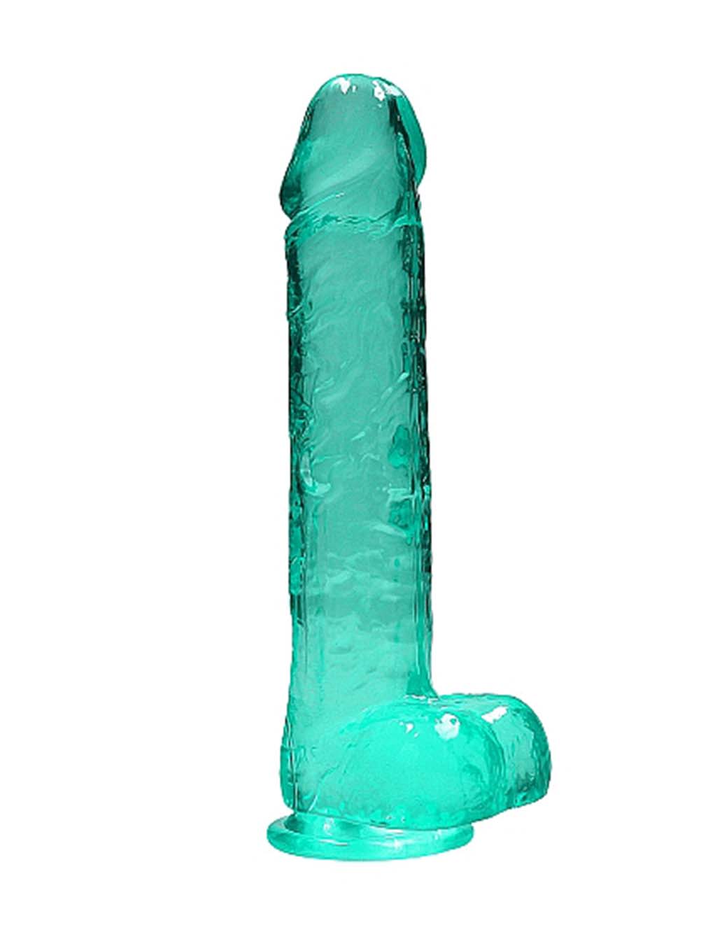 Real Rock Realistic Clear Dildo Hustler 10\