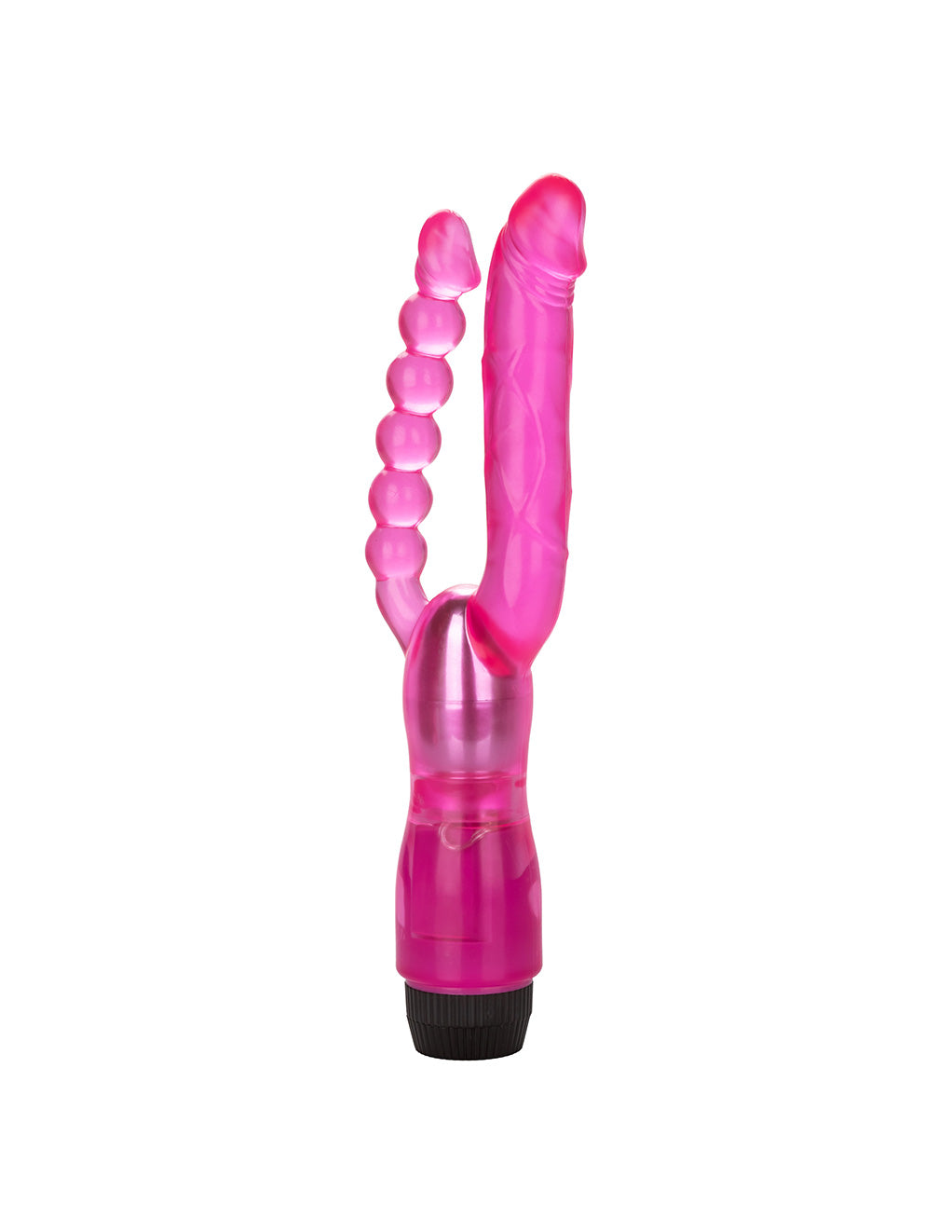 HUSTLER® Playthings Vibrating Double Penetrator