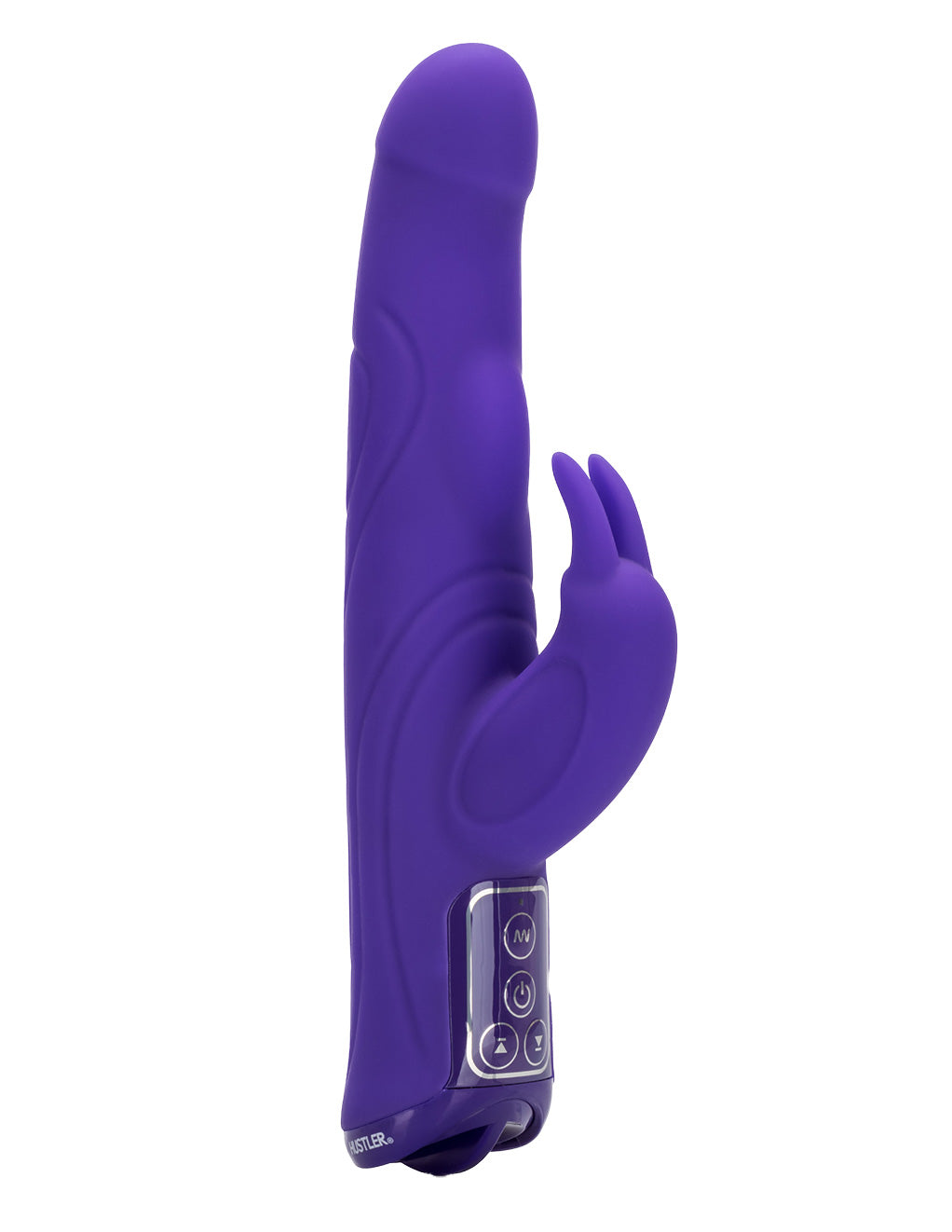 HUSTLER® Playthings Triple Motor Silicone Jack Rabbit