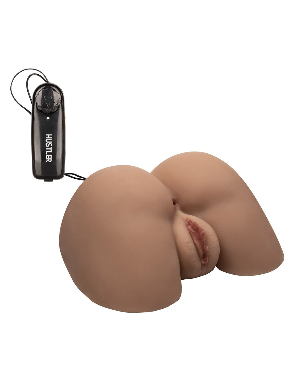 HUSTLER® Barely Legal Dual Vibrating Double Dip Masturbator