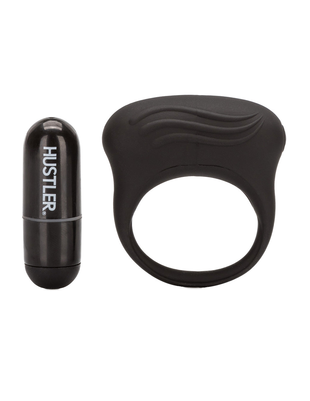 HUSTLER® Playthings Vibrating Silicone Cockring