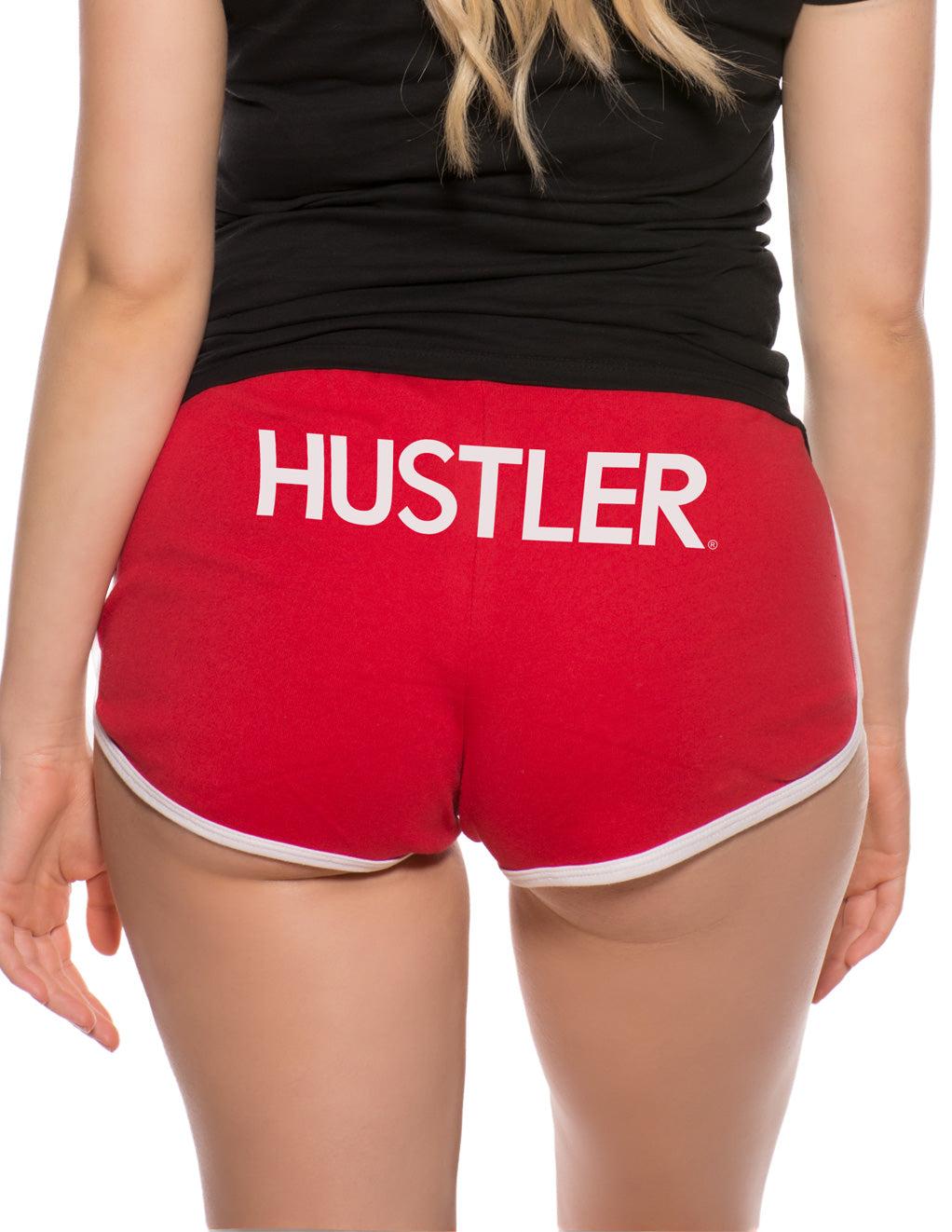 HUSTLER® Women's Logo Running Shorts