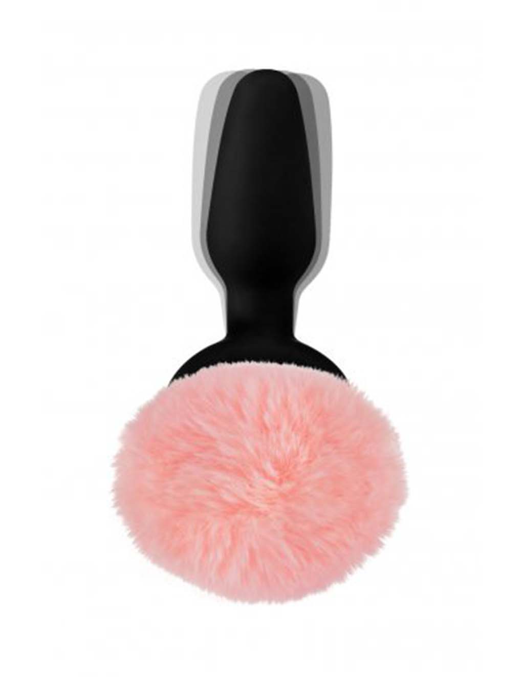 Tailz Vibrating Pink Bunny Tail Plug w/ Remote