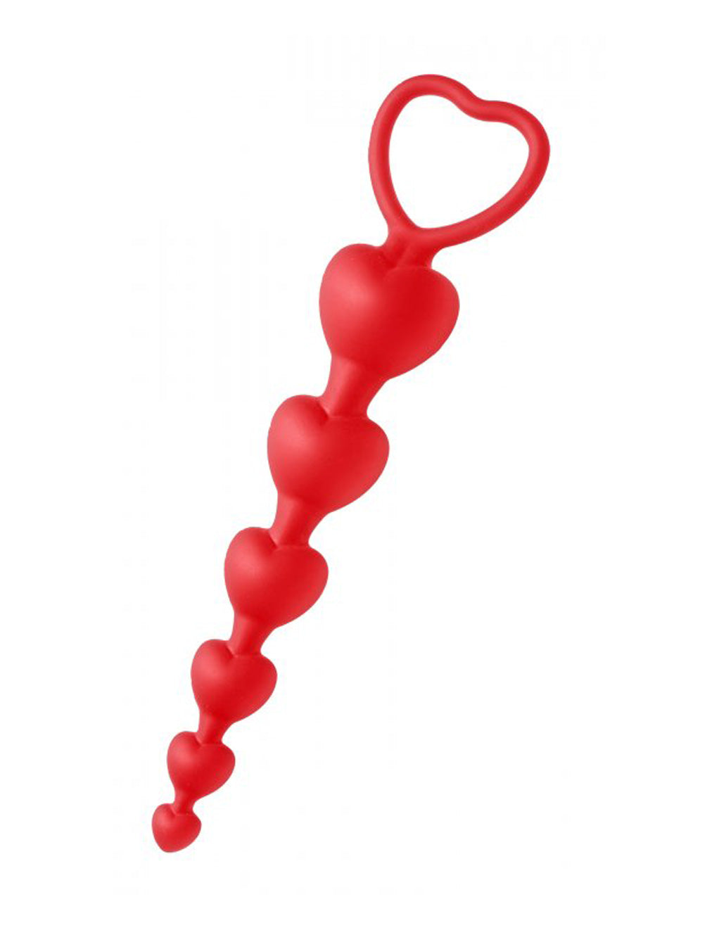 Frisky Sweet Heart Silicone Anal Beads