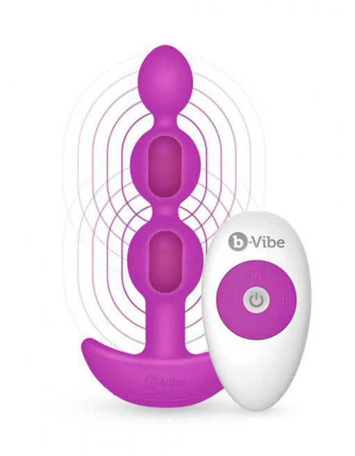 B-Vibe Vibrating Triple Anal Beads