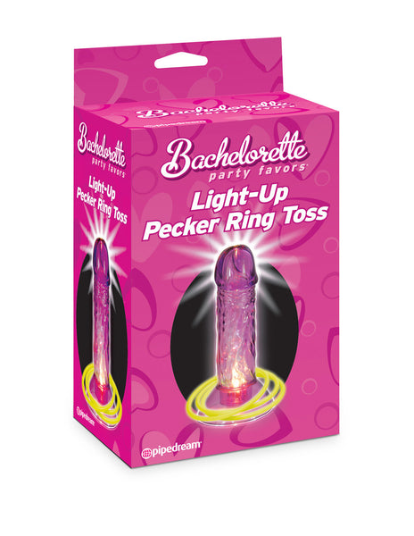 light-up pecker ring toss bachelorette game