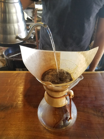 Chemex second pour