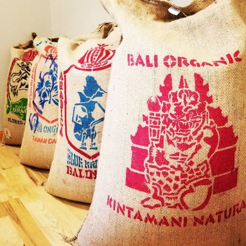 Indonesian coffee bags