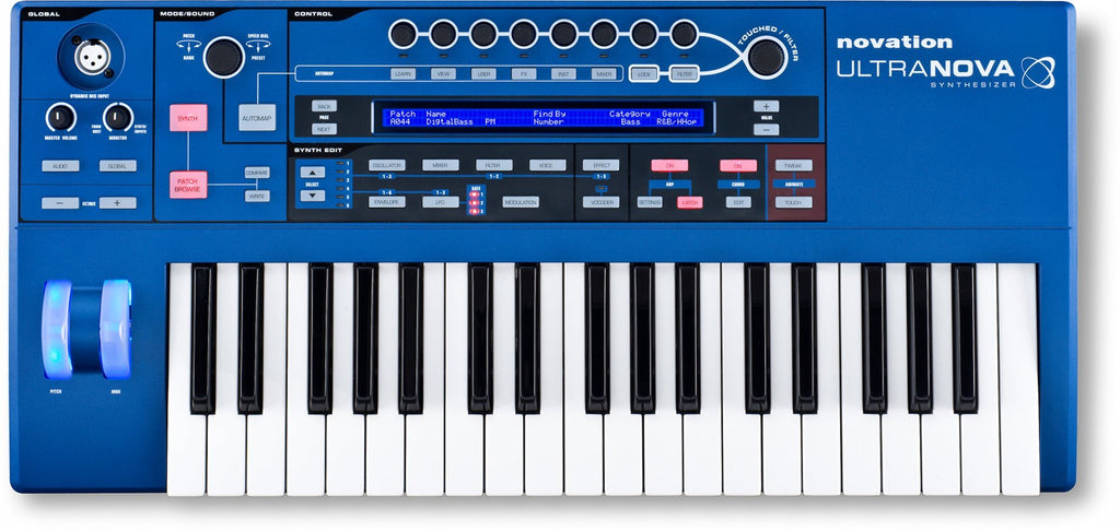 Novation UltraNova Synthesizer – AudioTopia