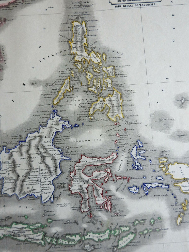 Southeast Asia Malaysia Borneo  Celebes  Java  Sumatra  1846 