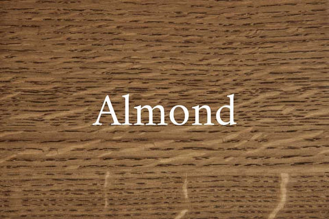 Almond on Quarter Sawn White Oak