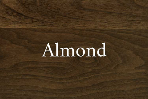 Almond on Walnut