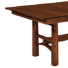 Bridgeport Trestle Table Leaf Self-store Options | Home and Timber