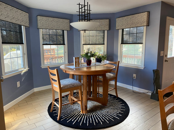 Brookville Bar Table and Armanda Bar Chair - Customer Photo - Home and Timber