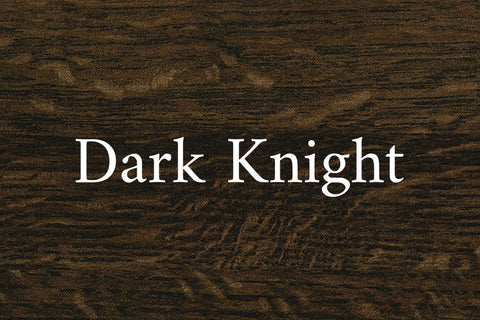 Dark Knight on Quarter Sawn White Oak