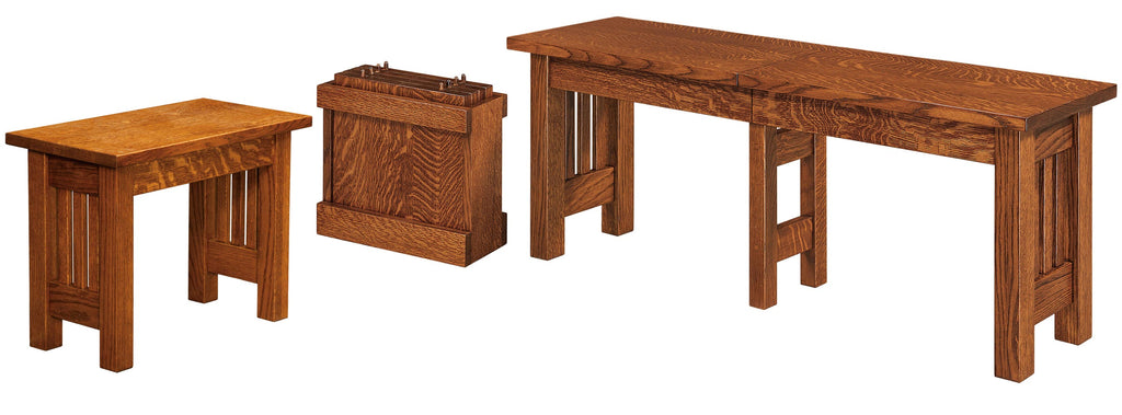Hartford Expandable Dining Bench | Home and Timber