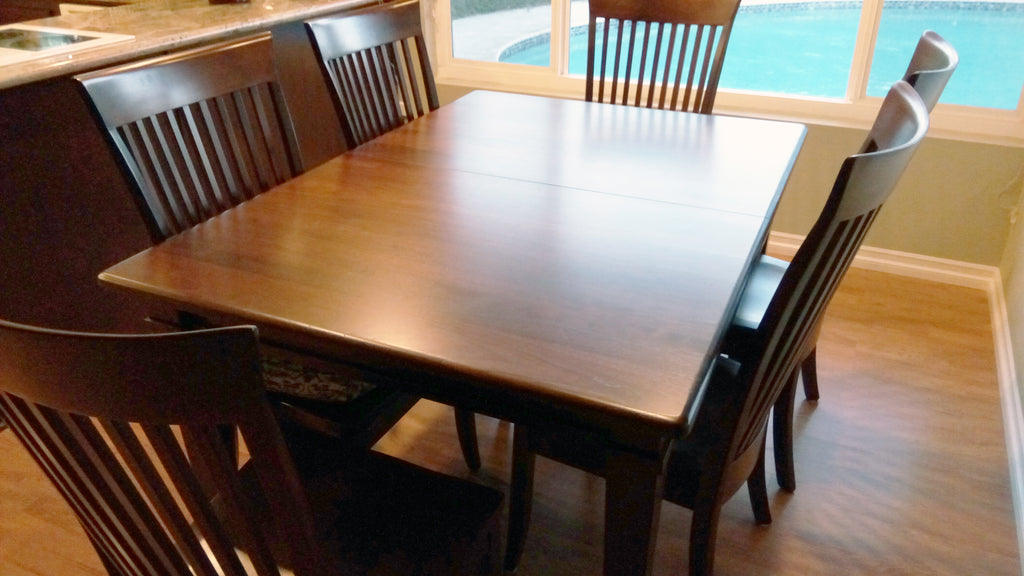 Ethan Dining Table and the Carlisle Dining Chair made in the USA