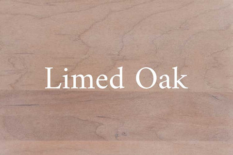 Limed Oak on Cherry