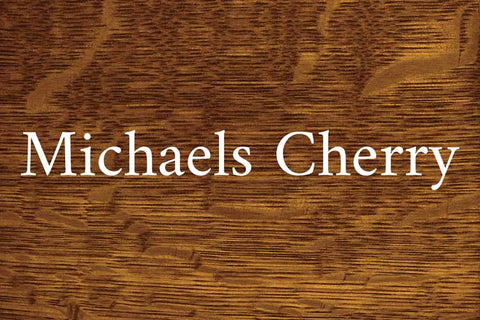 Michaels Cherry on Quarter Sawn White Oak