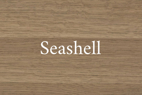 Seashell on Quarter Sawn White Oak