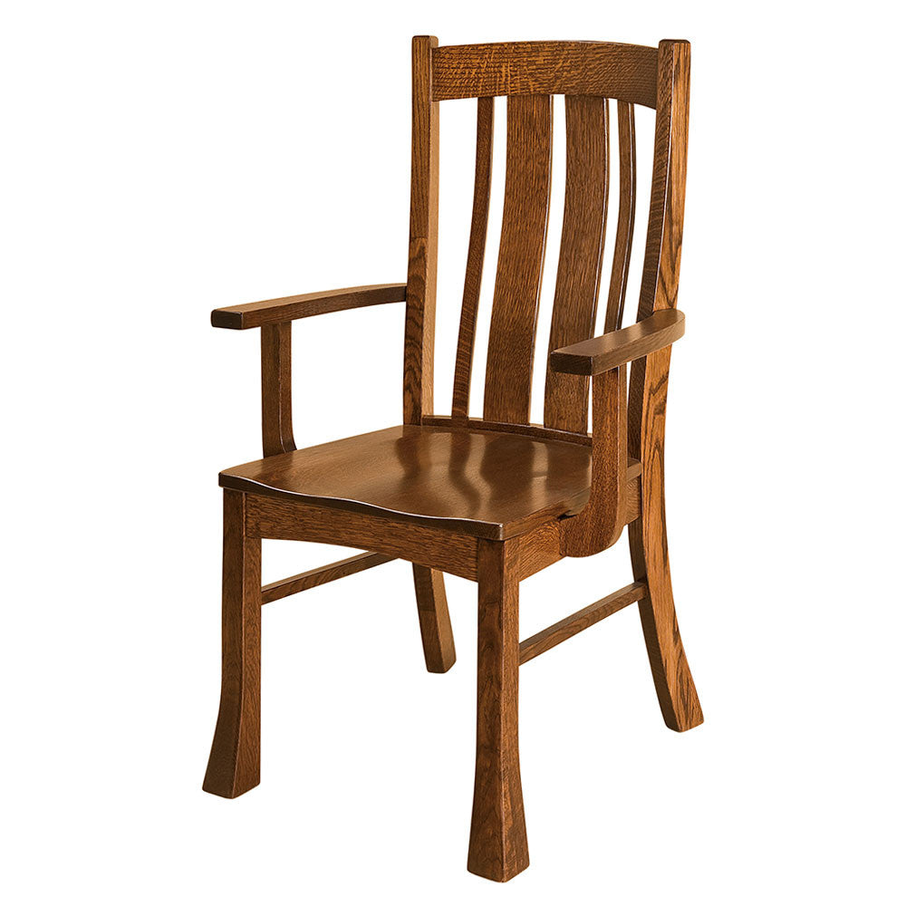 Breckenridge Solid Wood Dining Chair by Home and Timber