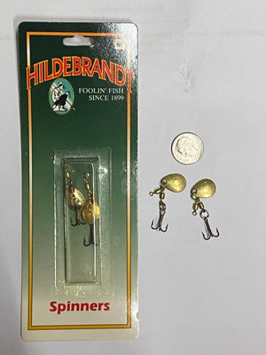 Hildebrandt Colorado Spinner Gold Size #1-2 Pack