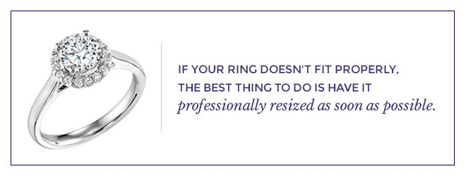 No Need to Resize: Learn How to Make Your Too-Big Ring Fit Again - Oz  Studios