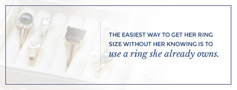 How to Find a Woman's Ring Size (Even Without Her Knowing)