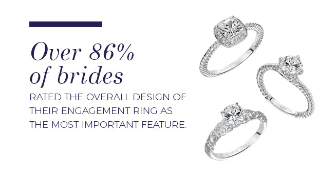 Three diamond engagement rings