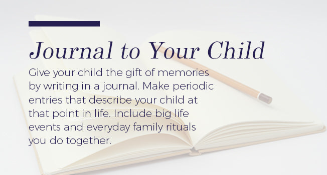 journal to your child