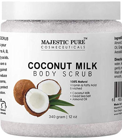 Majestic Pure Coconut Milk Body Scrub