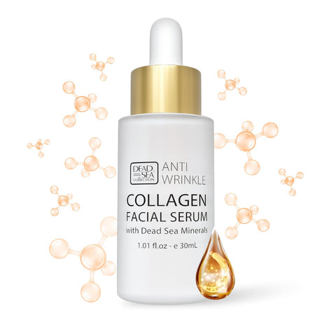 Dead Sea Collection Collagen Serum for Facial - Anti-Wrinkle and Anti Aging Face Skin Care
