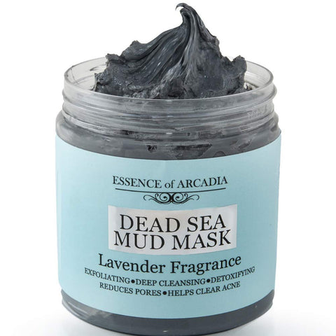 Dead Sea Mineral Mud Mask Scented with Lavender for Face and Body