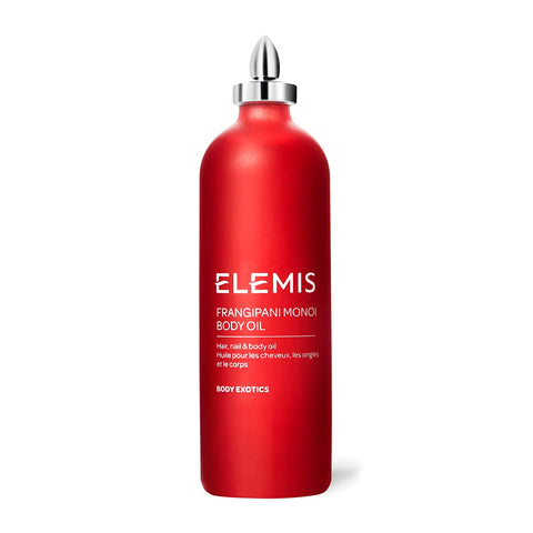 ELEMIS Frangipani Monoi Body Oil | Luxurious, Ultra-Hydrating Body Oil Deeply Nourishes, Conditions, and Softens Hair, Skin, and Nails