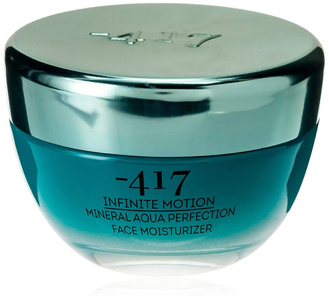 -417 Dead Sea Cosmetics Mineral Aqua Face Moisturizer - Powerful Hydration Moisturizer Nourishing Cream - with Jojoba Seed Oil, Shea Butter