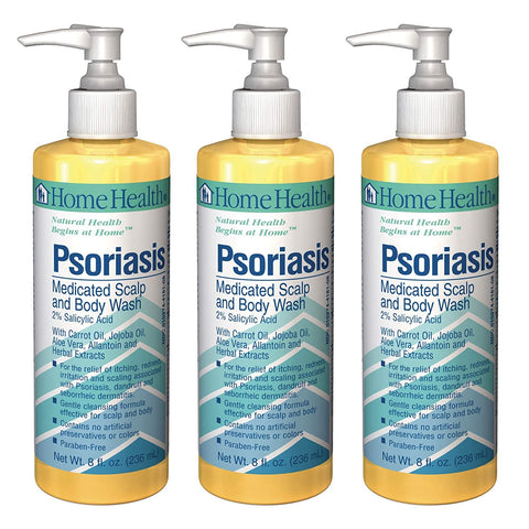 Home Health Psoriasis Medicated Scalp and Body Wash