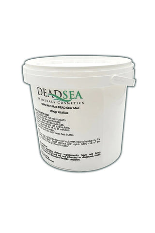 Natural Pure Dead Sea Salt home spa bucket