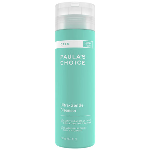 Paula's Choice CALM Ultra-Gentle Cleanser for Sensitive Skin, Calms + Soothes Redness, Daily Face Wash for Rosacea-Prone & Eczema-Prone Skin, Fragrance-Free & Paraben-Free
